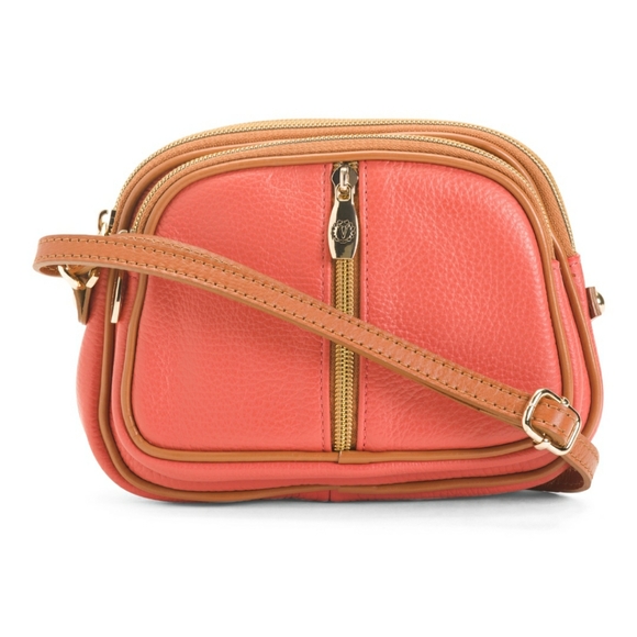 Valentina Handbags - NWT!Valentina Italian Leather Crossbody